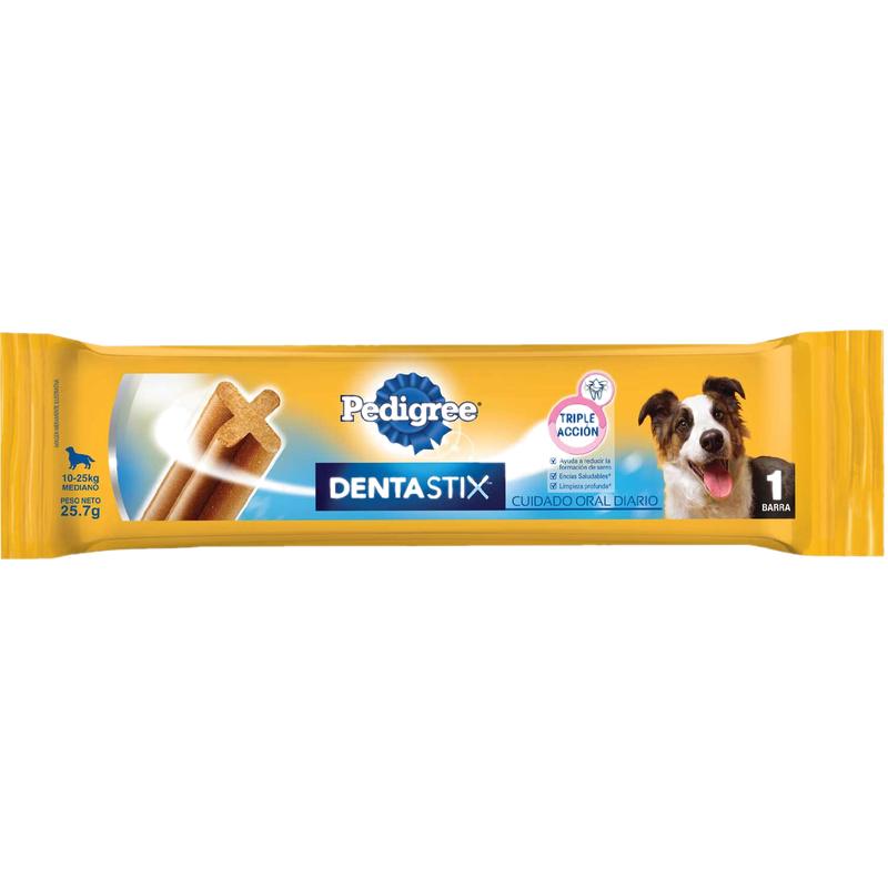 Snack Pedigree Dentastix Razas Medianas 25.7 G