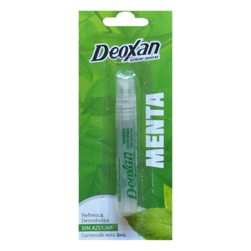 Desodorante Bucal Deoxan Menta Travel 9 Ml