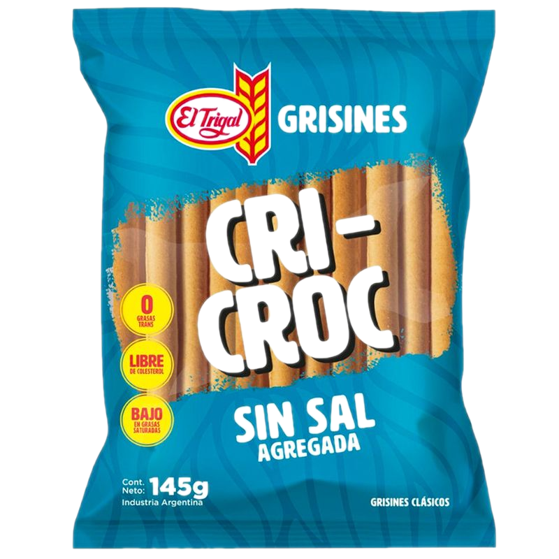 Grisines Sin Sal El Trigal Cri-croc 145 G