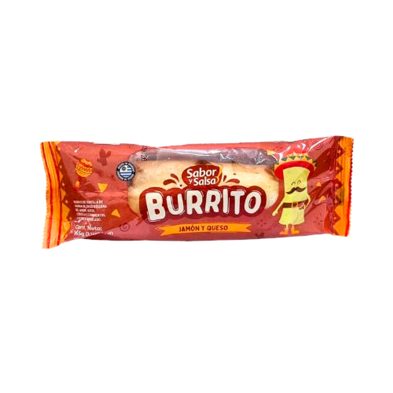 Burrito Sabor Y Salsa Jamón Y Queso 165 G