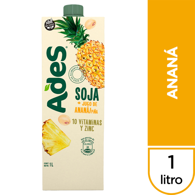 Jugo Ades Anana 1 L