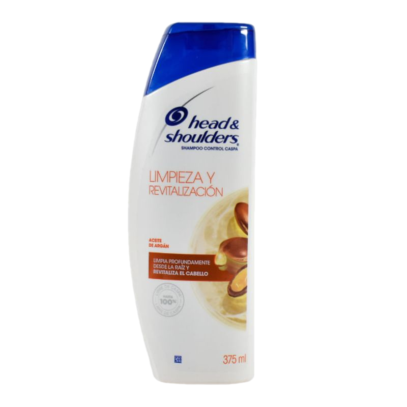 Shampoo Head & Shoulders Aceite De Argan 375 Ml