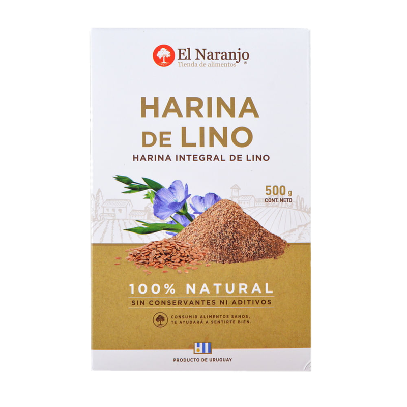 Harina Integral De Lino El Naranjo 500 G