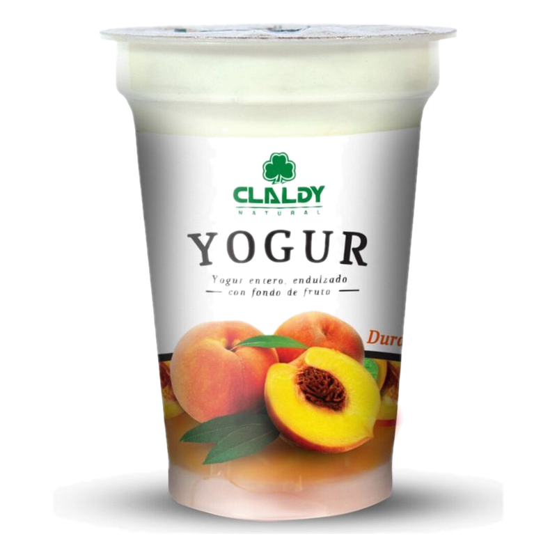 Yogur Colchón De Duraznos Claldy 180 Ml