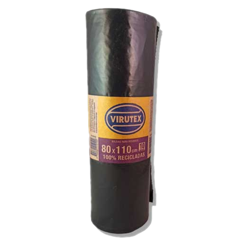 Bolsa Residuo Virutex 80x110 10 Unidades