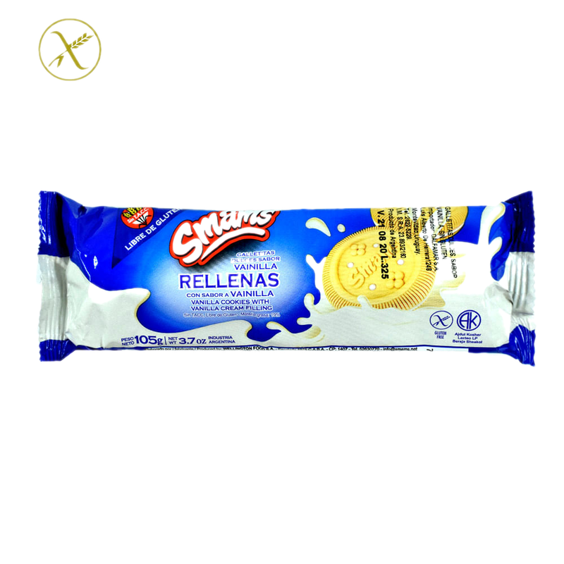 Galletas Rellenas De Vainilla Smams 105 G