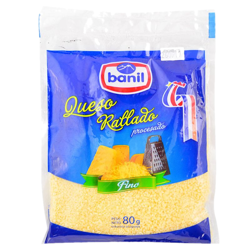 Queso Rallado Banil Fino 80 G