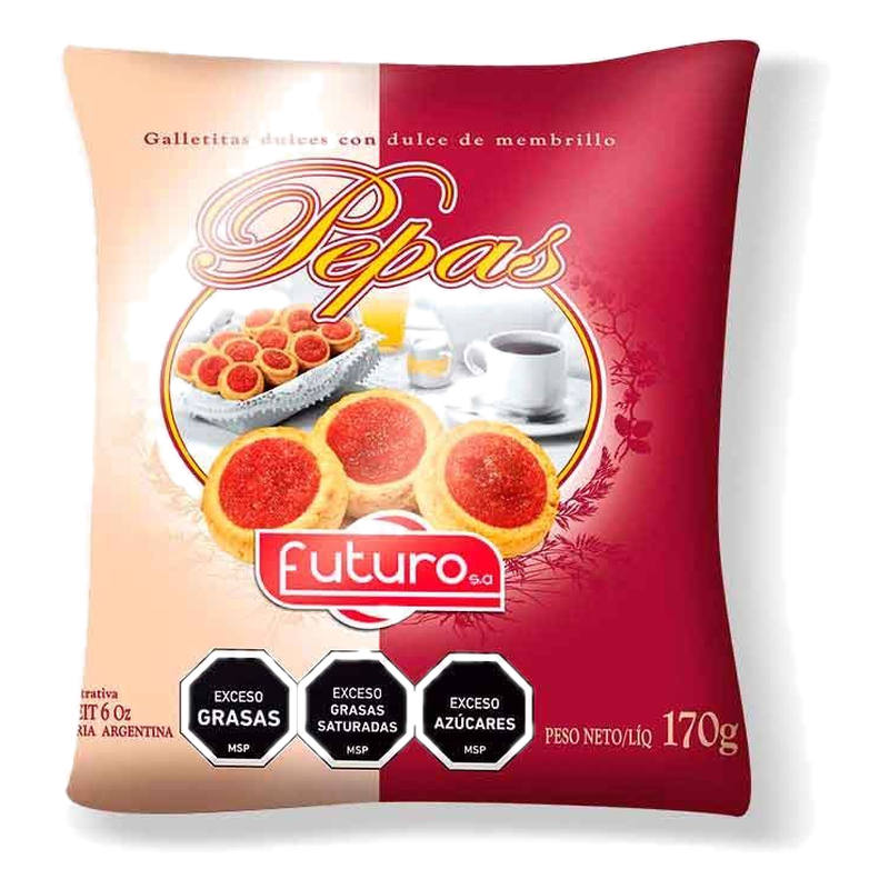 Galleta Pepas Futuro 170 G