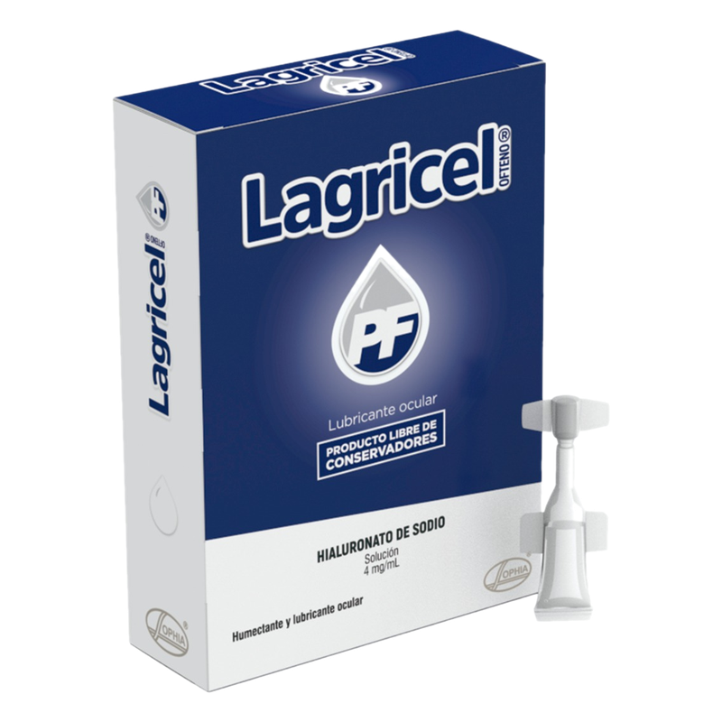 Lagricel Ofteno 4 Mg / Ml