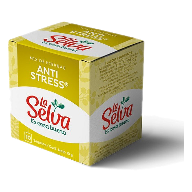 Infusión Antistres La Selva 10 Sobres