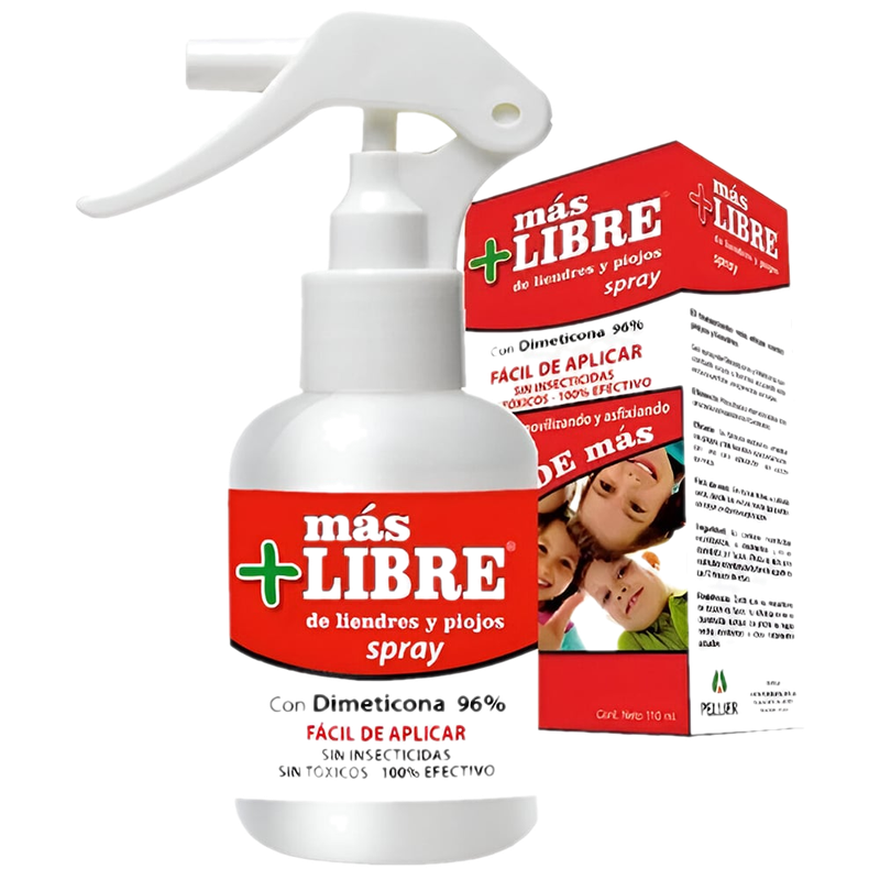 Piojicida Más Libre Spray 110 Ml
