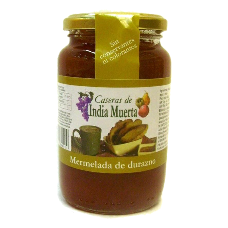Mermelada De Durazno India Muerta 460 G