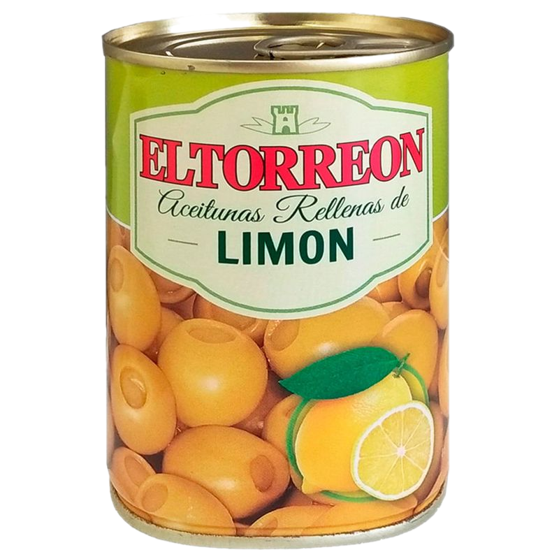 Aceitunas El Torreon Con Limón 300 G
