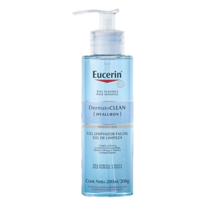 Gel De Limpieza Eucerin Dermatoclean 200 Ml