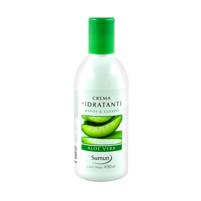 Crema Manos Y Cuerpo Sumun Aloe 490 Ml