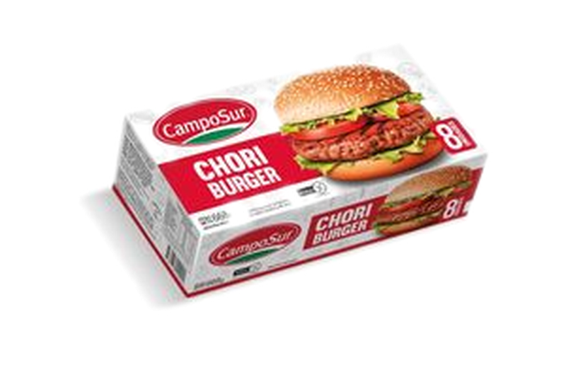 Hamburguesas Chori Burger Camposur (8 Unidades) 668 G