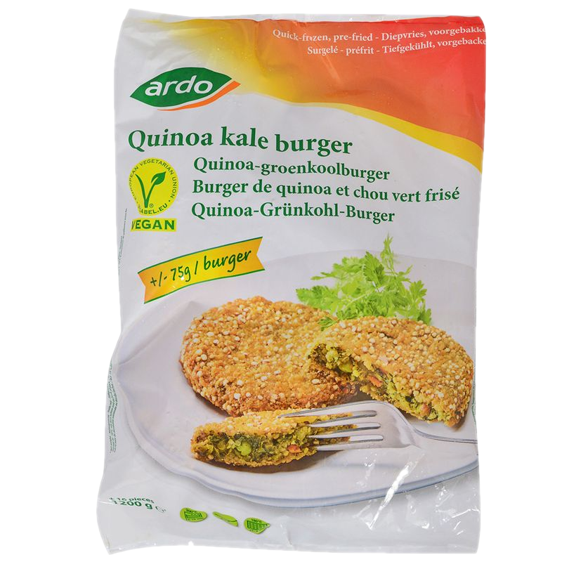 Hamburguesas De Quinoa Y Kale Ardo 1,2 Kg
