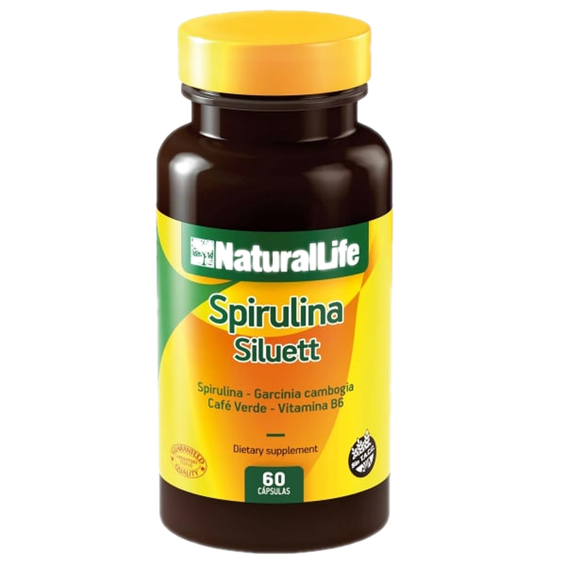 Spirulina Siluett Natural Life 60 Cápsulas