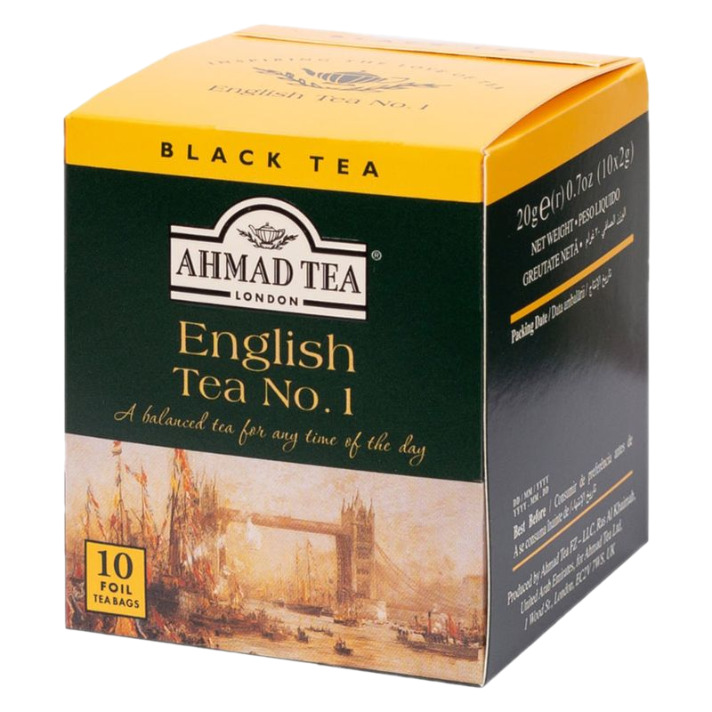 Té Negro Inglés Ahmad Tea 10 Unidades