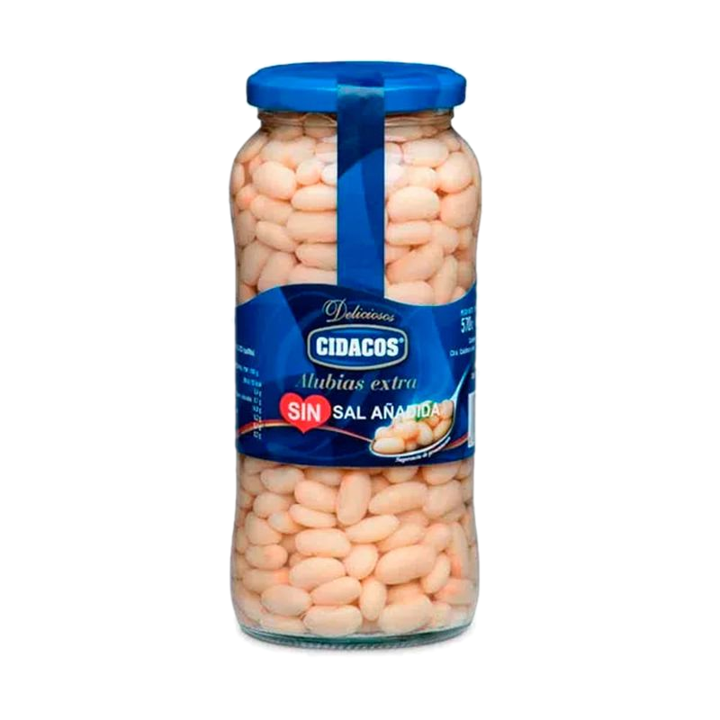 Porotos Cidacos Alubia Extra Sin Sal 535 G