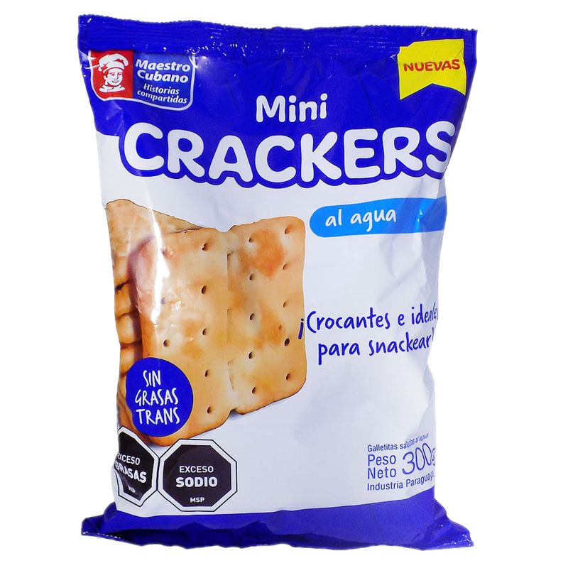 Galletas Maestro Cubano Mini Crackers 300 G