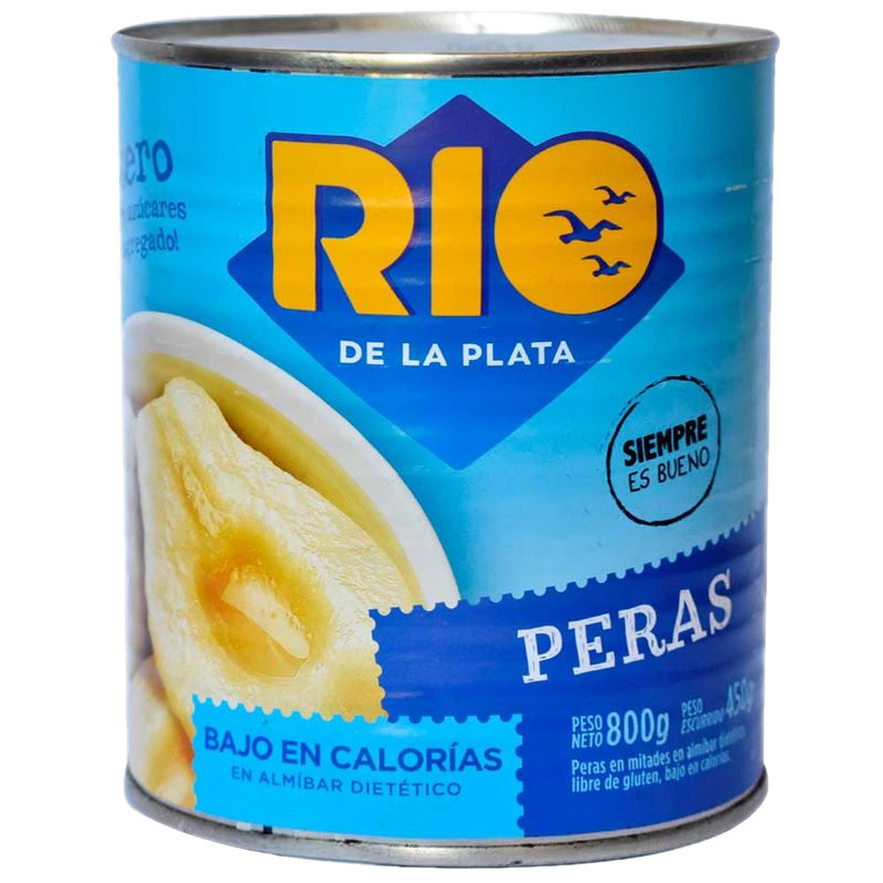 Pera Almíbar Rio De La Plata Bajas Calorías 820 G