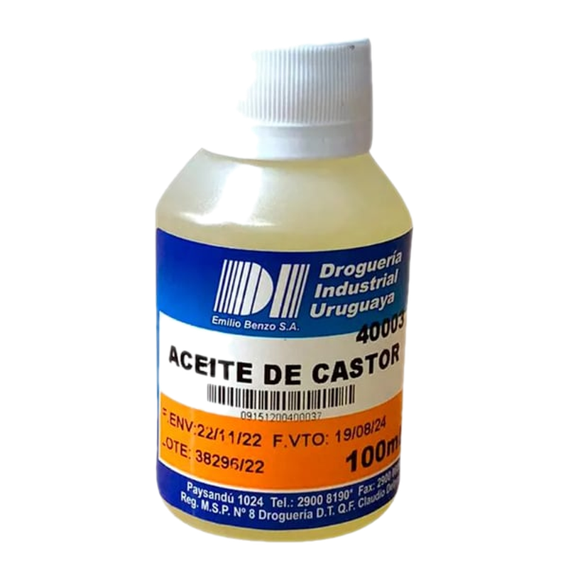 Aceite De Castor Ricino Diu 100 Ml
