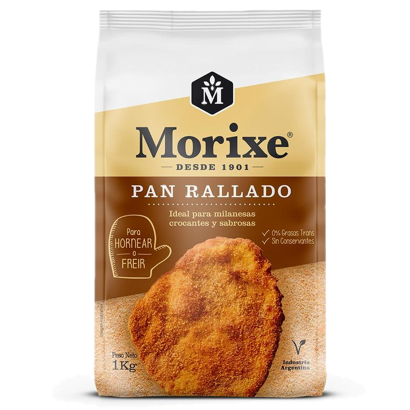 Pan Rallado Morixe 1 Kg