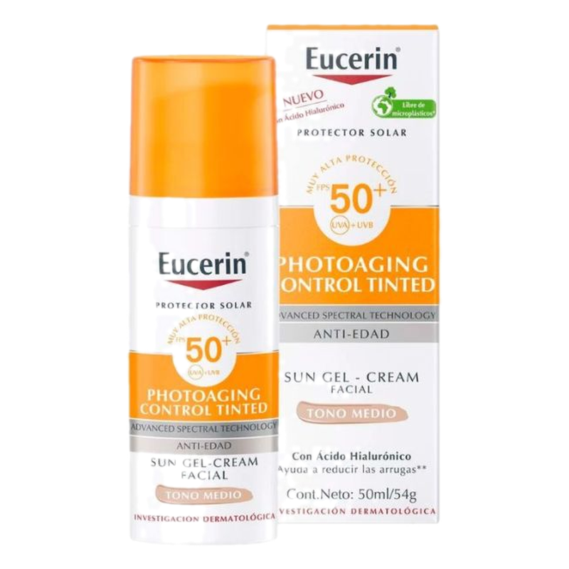 Eucerin Sun Crema Con Color Spf50+ 50 Ml