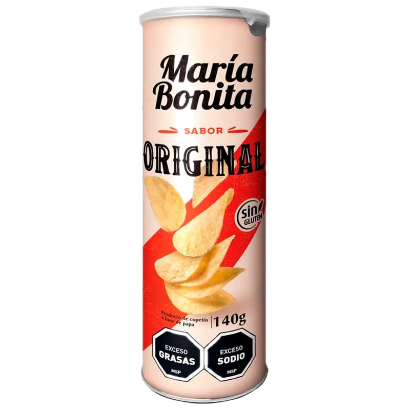 Papá Frita María Bonita Clásicas Tubo 140 G