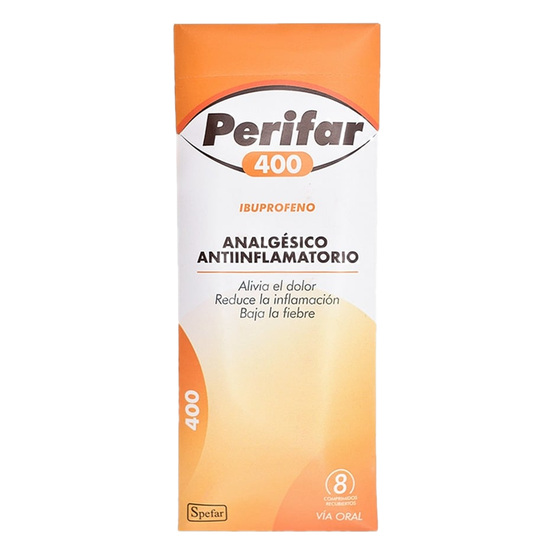 Perifar 400 Mg X 8 Comprimidos