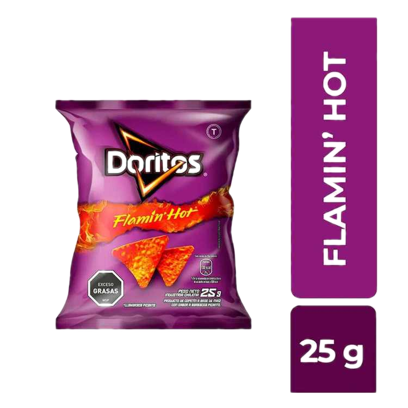Nacho Doritos Flamin Hot 25 G