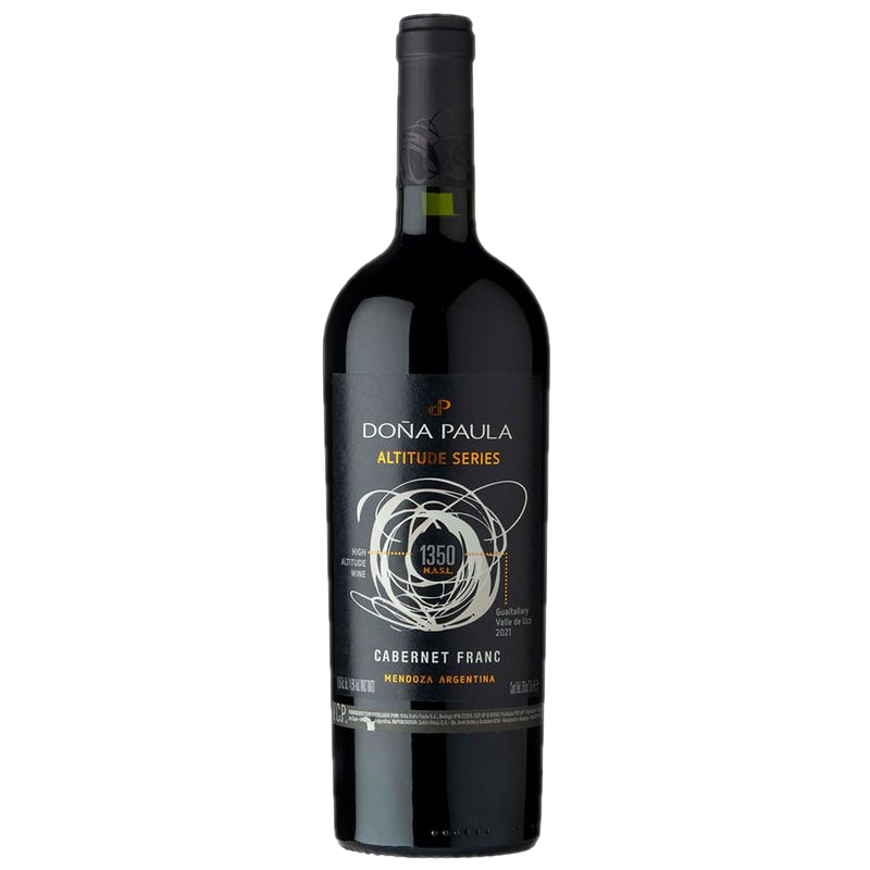 Vino Tinto Cabernet Franc Doña Paula Altitude Series 750 Ml