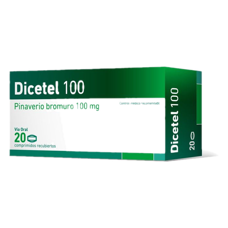 Dicetel 100 Mg X 20 Comprimidos