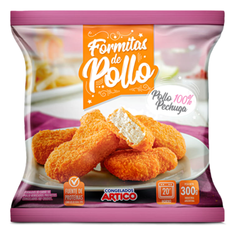 Formitas De Pollo Artico 300 G