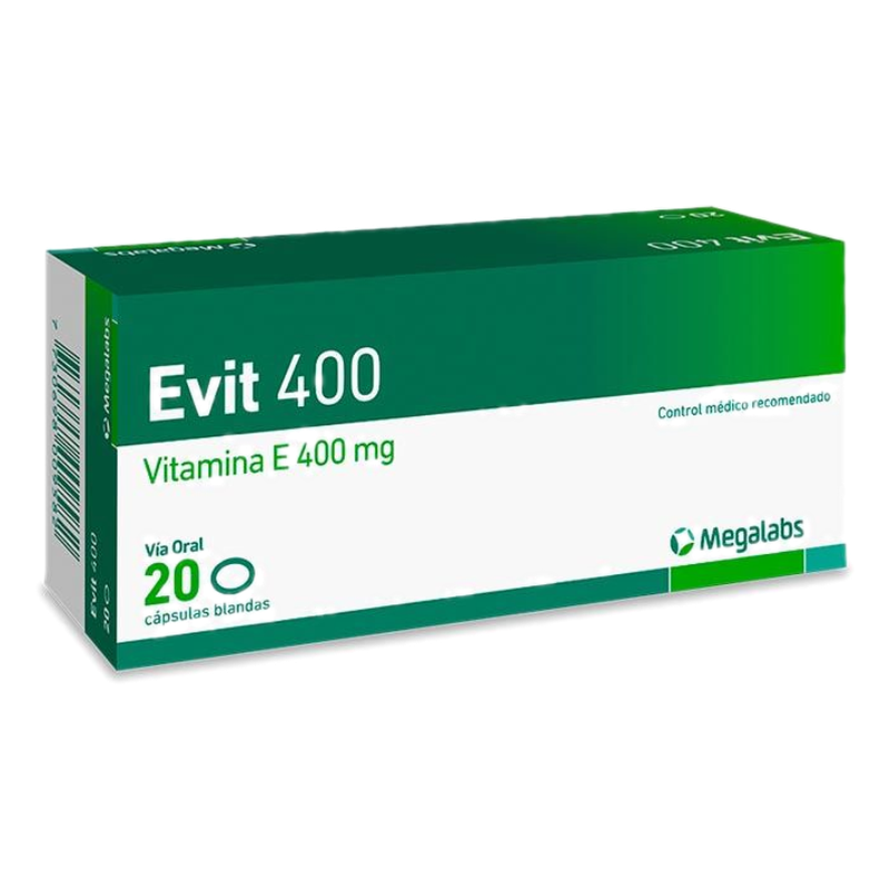 Evit 400 400 Mg [20 Cap.]