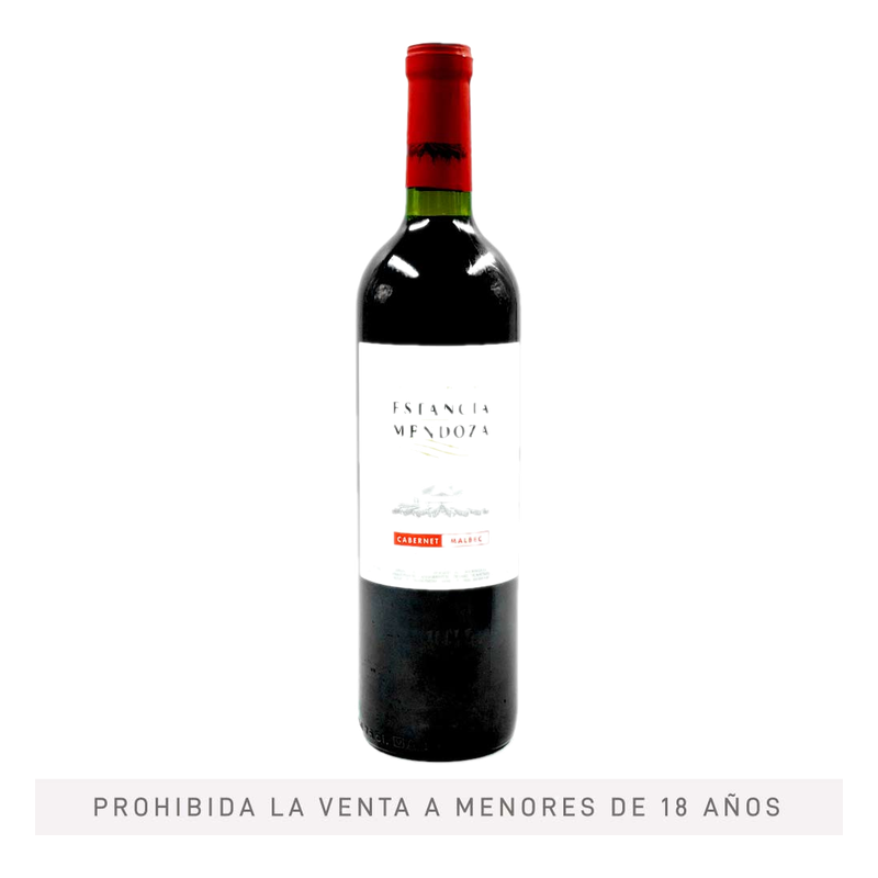 Vino Tinto Estancia Mendoza Cabernet Malbec 750 Ml