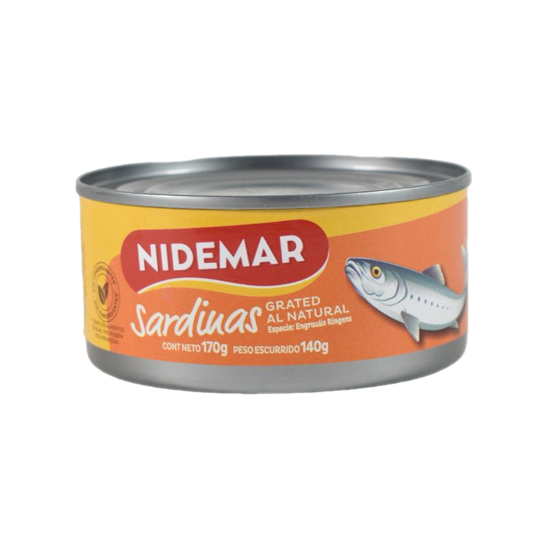 Grated De Sardinas Nidemar 170 G