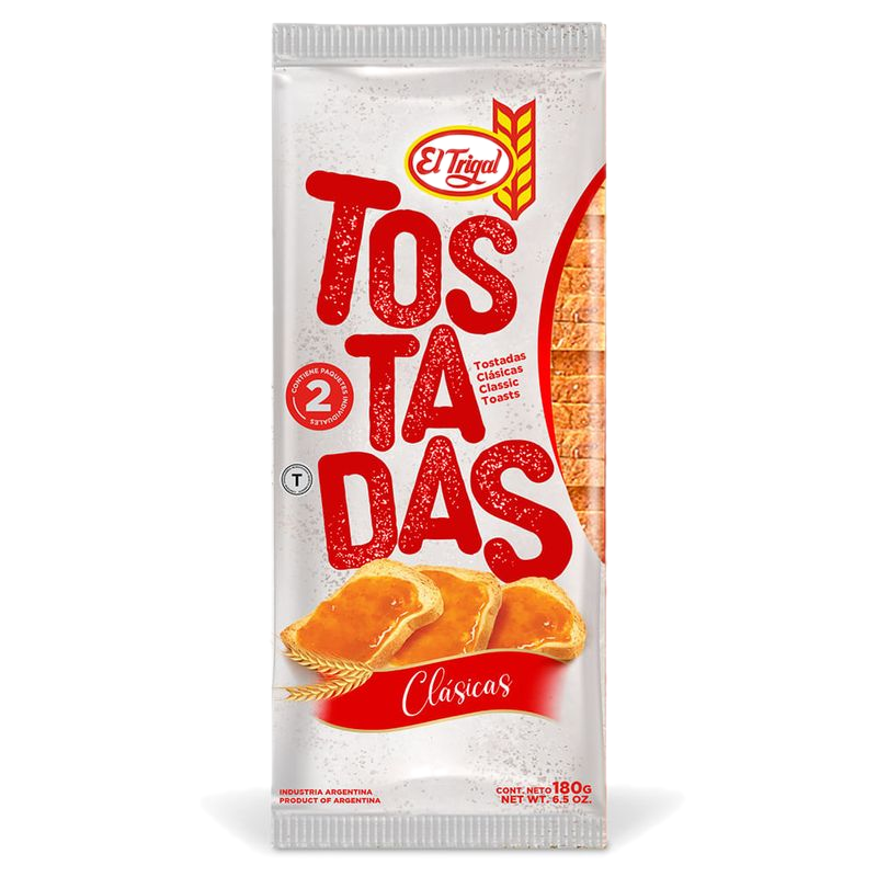 Tostadas Clásicas El Trigal 180 G