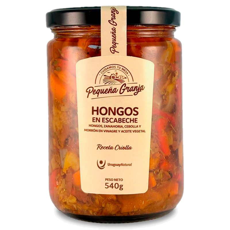 Hongos En Escabeche Pequeña Granja 540 G