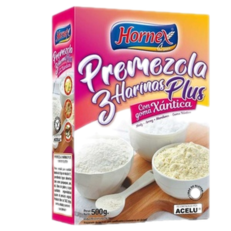 3harinas Plus Hornex 500 G