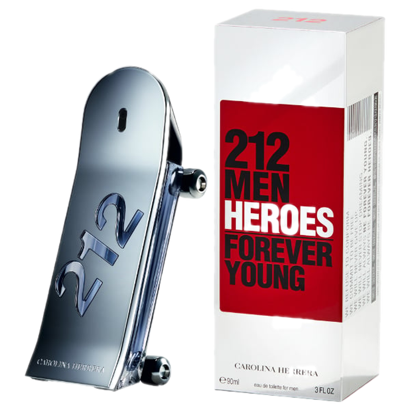 Perfume Carolina Herrera 212 Heroes Men Edt 90 Ml