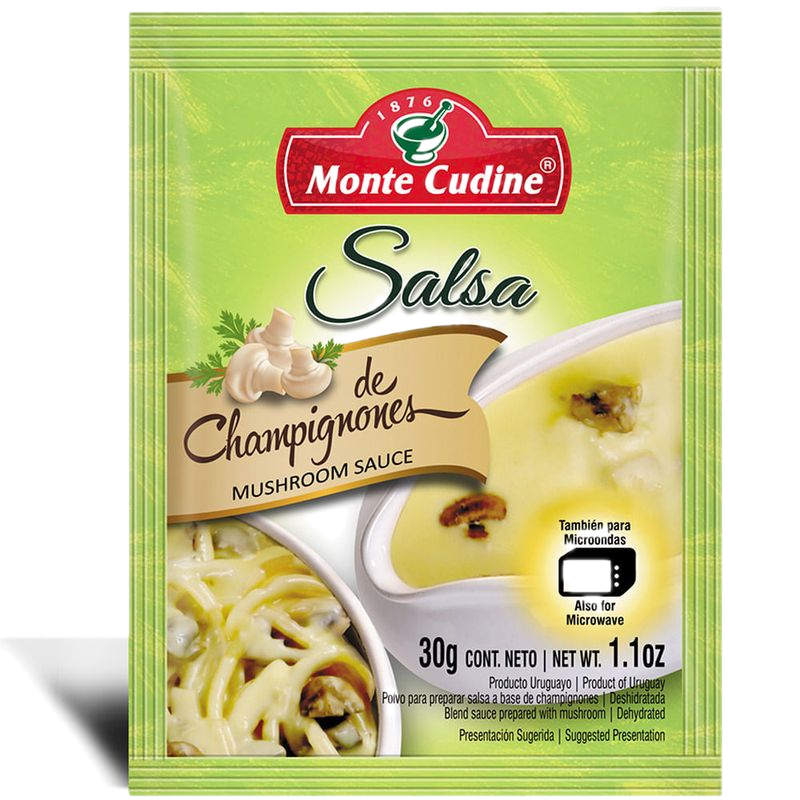 Salsa De Champiñones Monte Cudine 30 G