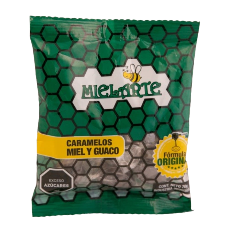 Caramelos Mielarte Miel Y Guaco 70 G
