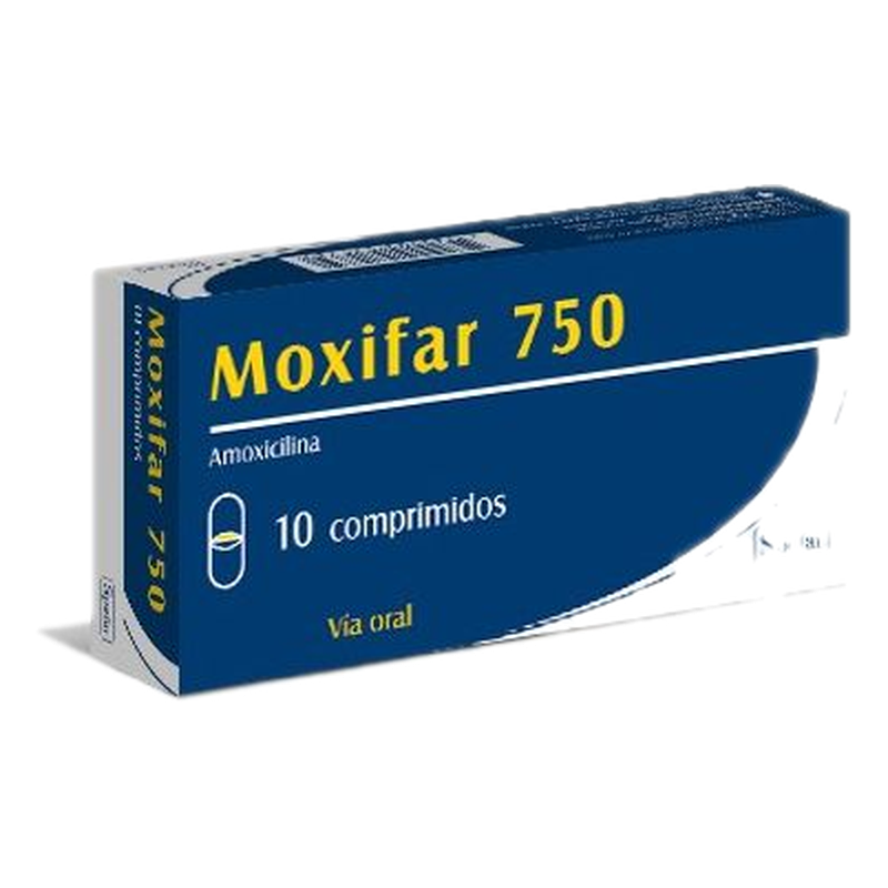Moxifar 750 Mg X 10 Comprimidos