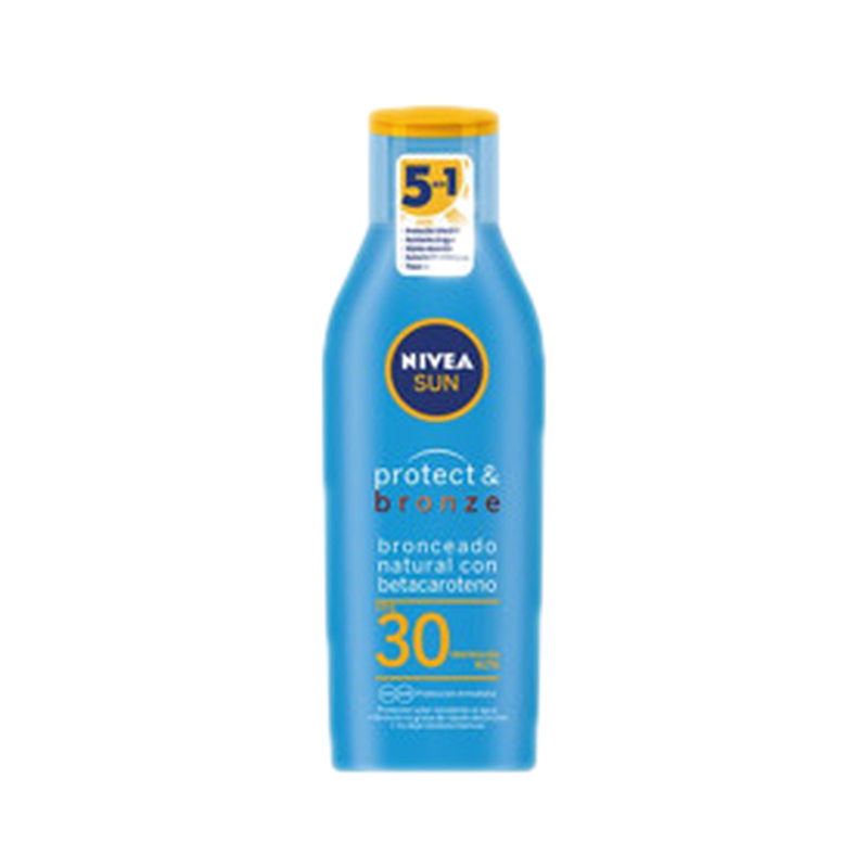 Nivea Sun Protect & Bronze Locion 30 Fps [200 Ml]