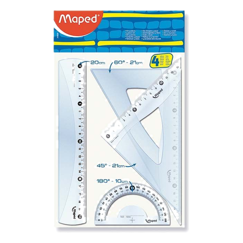 Juego De Geometria Maped 20 Cm
