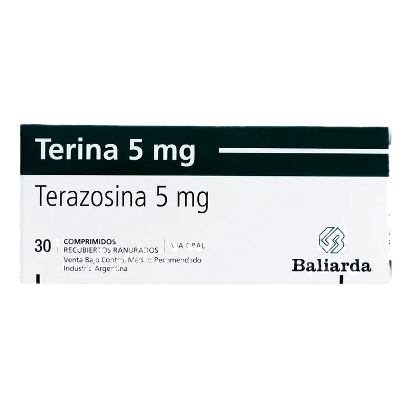 Terina 5 Mg X 30 Comprimidos
