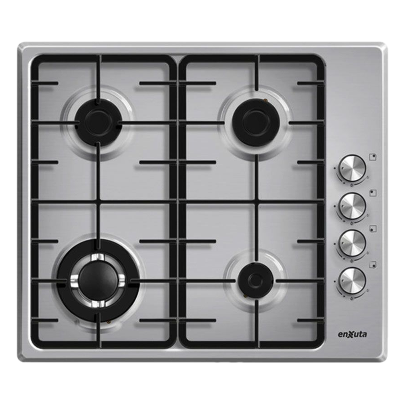 Anafe De Empotrar Enxuta 4 H Súper Gas Inox