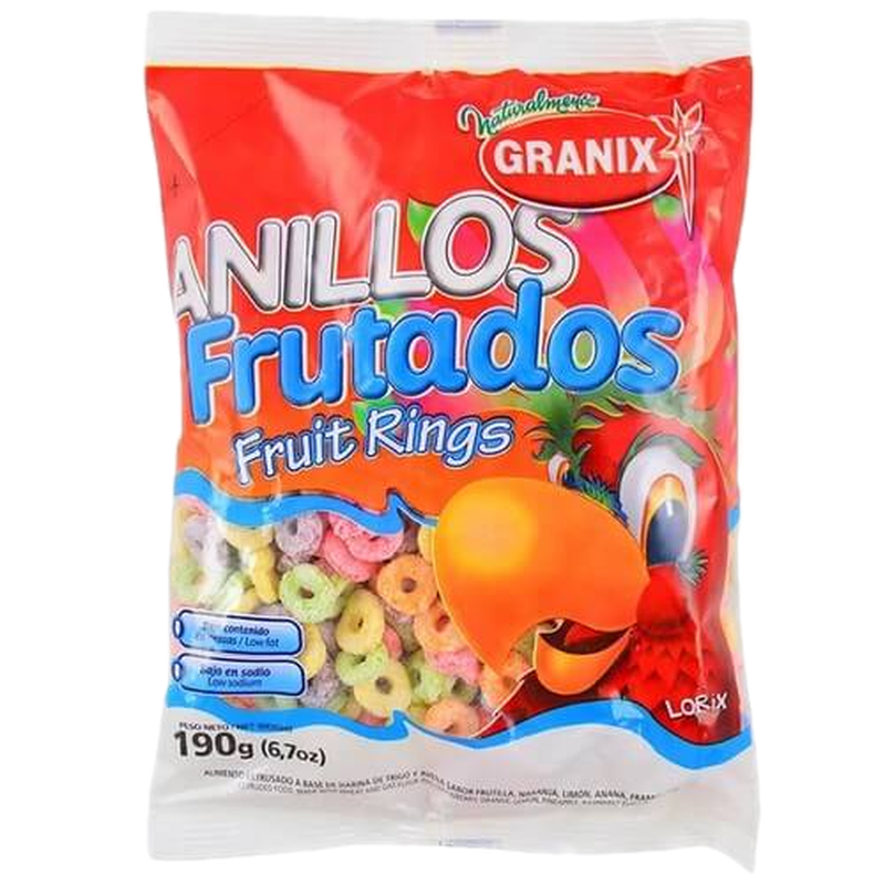 Cereales Granix Anillos Frutados 198 G